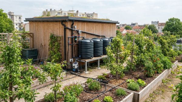 Comment installer un système innovant de récupération d"eau de pluie pour un arrosage goutte-à-goutte efficace dans votre verger urbain