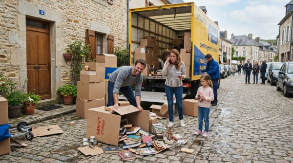 Faire face aux imprévus lors d'un déménagement national
