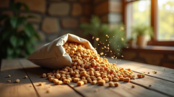 Pellets : un choix écoresponsable pour un chauffage performant